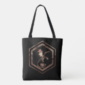 RPG Dragon | Copper Fantasy Tafelblad Gamer Dice Tote Bag (Achterkant)