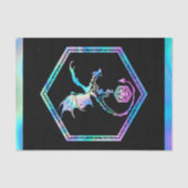 RPG Dragon | Holo Fantasy Tafelblad PnP Dobbelstee Tissuepapier (Voorkant)