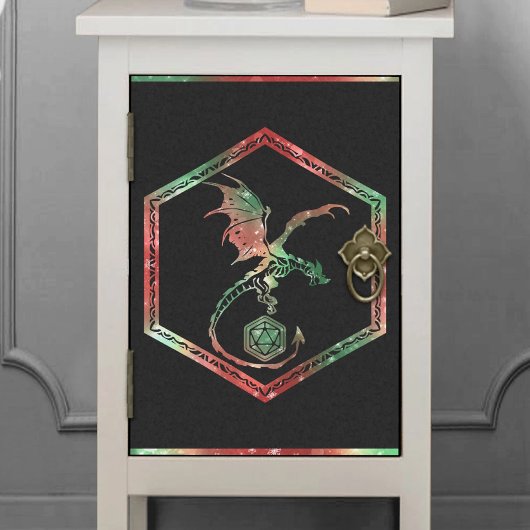 RPG Dragon | Kerstmis Fantasy Tafelbladspeler Dobb Tissuepapier