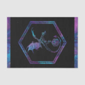 RPG Dragon | Nebula Fantasy Tafelblad Gamer Dice Tissuepapier (Voorkant)