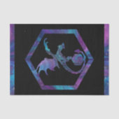 RPG Dragon | Nebula Fantasy Tafelbladspeler Dobbel Tissuepapier (Voorkant)