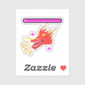 RPG Dragon Sticker (Vel)