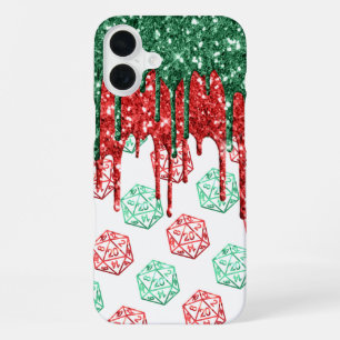 RPG Drip Rode en Groene Fantasy Tafelblad Gamer iPhone 16 Plus Hoesje