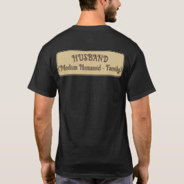 RPG Familie - Klasse Echtgenoot A - Statistieken T-shirt