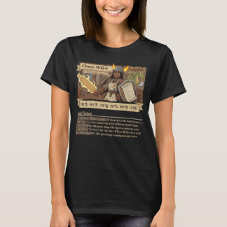 RPG Familie - Klasse Echtgenote met STATS - stijl T-shirt