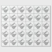 RPG Game Aan | Fantasy Tabletop Retro Gamer Dobbel Cadeaupapier (Vlak)