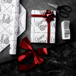 RPG Game Aan | Fantasy Tabletop Retro Gamer Dobbel Cadeaupapier