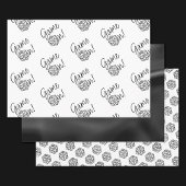 RPG Game Aan | Fantasy Tabletop Retro Gamer Dobbel Inpakpapier Vel