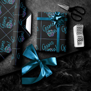 RPG Game Aan   Holo Fantasy Tabletop Retro Gamer Cadeaupapier