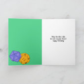 RPG-game dobbelstenen, bord, fantasy games persoon Kaart (Binnen)