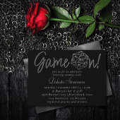 RPG Game On | Fantasy Tabletop Retro Gamer Dice Kaart