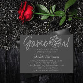 RPG Game On | Fantasy Tabletop Retro Gamer Dice Kaart