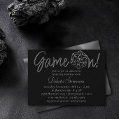 RPG Game On | Fantasy Tabletop Retro Gamer Dice Kaart