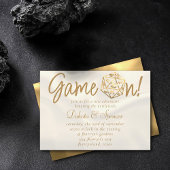 RPG Game On | Gold Fantasy Tafelblad PnP Dobbelste Kaart