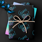 RPG Game On | Holo Fantasy tafelblad Retro Gamer Inpakpapier Vel