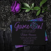 RPG Game On | Nebula Fantasy Tafelblad Gamer Dice Kaart