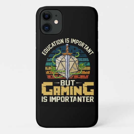 rpg-gamen is belangrijker Case-Mate iPhone case (Achterkant)