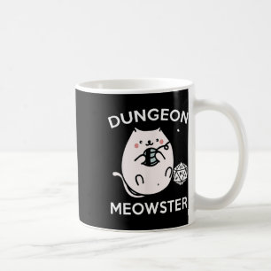 Rpg Gamer Katten Zijmissie Grappige Nerd D20 Dobbe Koffiemok