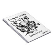 RPG Gamer-laptop Notitieboek (Rechterzijde)