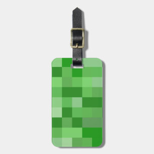 RPG Gamer Pixel Patroon Bagagelabel