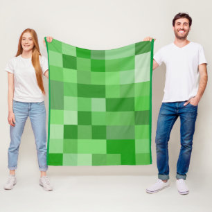 RPG Gamer Pixel Patroon Fleece Deken