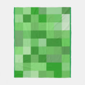 RPG Gamer Pixel Patroon Fleece Deken (Voorkant)