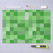 RPG Gamer Pixel Patroon Tissuepapier (Craft)