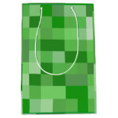 RPG Gamer Pixel Pattern Wrapping Paper Medium Cadeauzakje (Voorkant)
