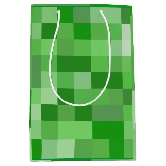 RPG Gamer Pixel Pattern Wrapping Paper Medium Cadeauzakje (Voorkant)
