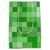RPG Gamer Pixel Pattern Wrapping Paper Medium Cadeauzakje (Achterkant)