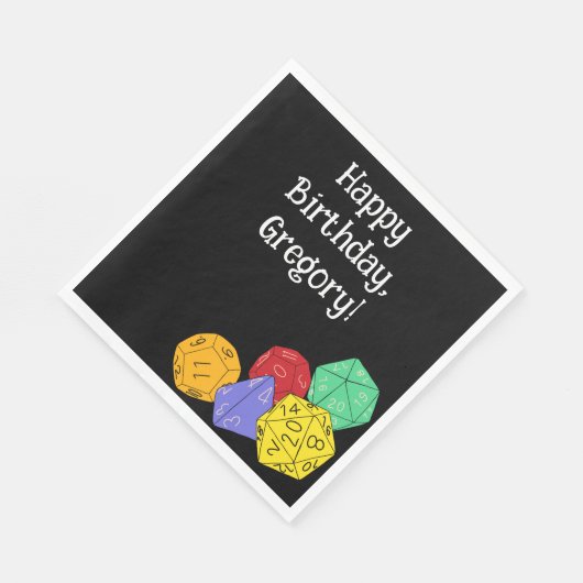 RPG Gaming Dice, Board, Fantasy Games, Geachte Par Servet (Hoek)