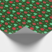 RPG Gaming Dice, Board, Fantasy Games Kerstmis Cadeaupapier (Hoek)