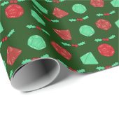 RPG Gaming Dice, Board, Fantasy Games Kerstmis Cadeaupapier (Rol Hoek)