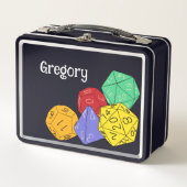 RPG Gaming Dice, Board, Fantasy Games Persoonlijk (Voorkant)