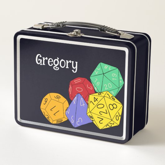 RPG Gaming Dice, Board, Fantasy Games Persoonlijk (Voorkant)