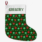 RPG Gaming Dice, Board, Fantasy Games Persoonlijk Grote Kerstsok (Voorkant)