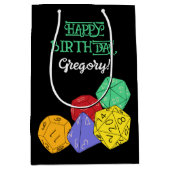 RPG Gaming Dice, Board, Fantasy Games Persoonlijk Medium Cadeauzakje (Voorkant)