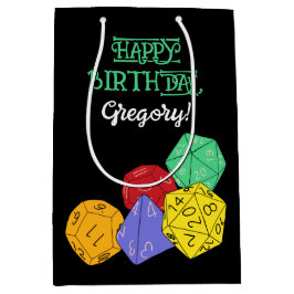 RPG Gaming Dice, Board, Fantasy Games Persoonlijk Medium Cadeauzakje