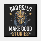 Rpg Gaming Role Playing D20 Tabletop Games Funny R Magneet (Voorkant)