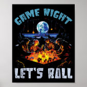 Rpg Gaming Role Playing D20 Tabletop Games Funny R Poster (Voorkant)