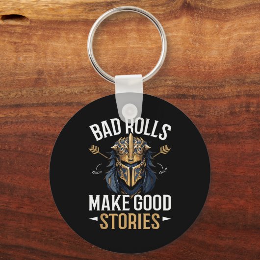 Rpg Gaming Role Playing D20 Tabletop Games Funny R Sleutelhanger (Voorkant)