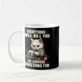 Rpg-gaming Rollenspellen D20 Tafelspellen Grappig Koffiemok (Links)