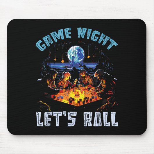Rpg-gaming Rollenspellen D20 Tafelspellen Grappig Muismat (Voorkant)