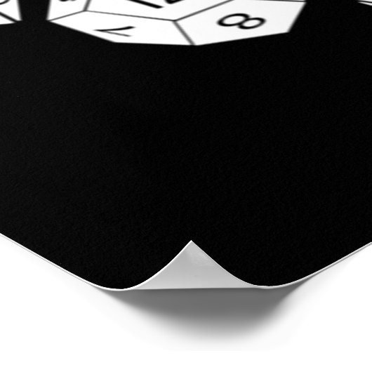 RPG het Paladin van de Reeks van de Klasse - Witte Poster (Hoek)