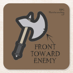 RPG Hint Kartonnen Onderzetters