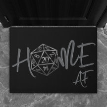 RPG Home AF | Fantasy tafelblad Retro Gamer Dice