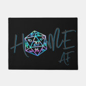 RPG Home AF | Holo Fantasy Tafelblad Gamer Welkom Deurmat (Voorkant)