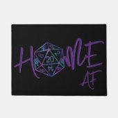 RPG Home AF | Nebula Fantasy Tafelblad Gamer Dice Deurmat (Voorkant)