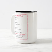 RPG Koffie-Mok Tweekleurige Koffiemok (Voorkant links)