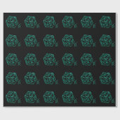 RPG Krit AF | Emerald Fantasy Tafelblad Gamer Dobb Cadeaupapier (Vlak)